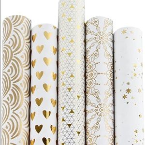 Multi-color wrapping paper